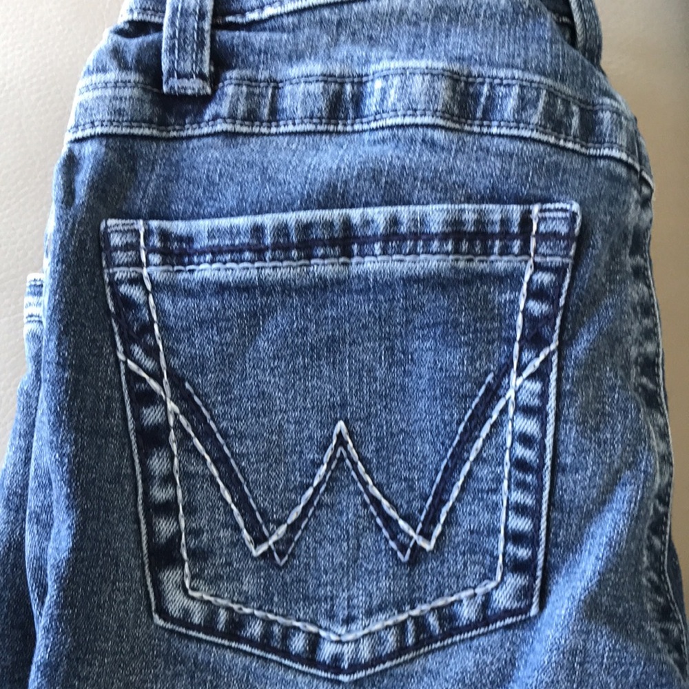 Wrangler Q baby riding jeans